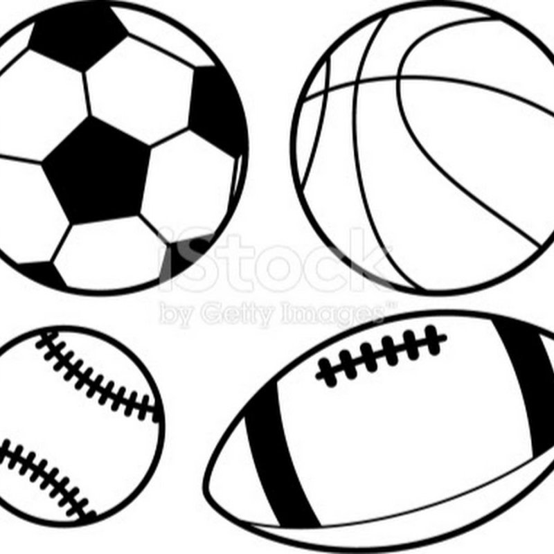 Мячик раскраска для детей