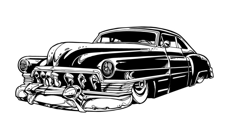 Эскиз автомобиля