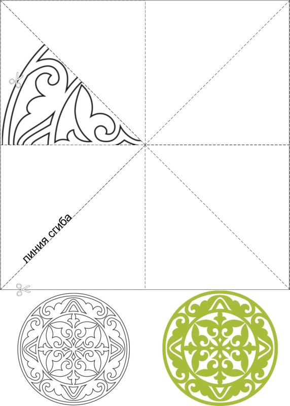 Схемы снежинок из бумаги для вырезания