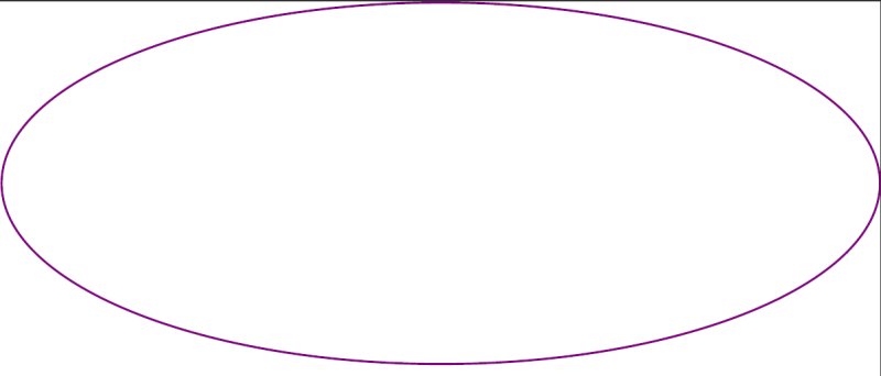 Овал контур