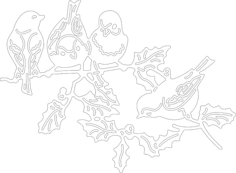 Вытынанки на окна новогодние