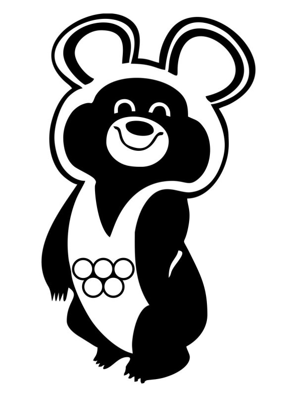 Олимпийский мишка 1980