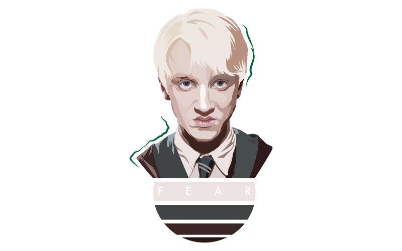 Наклейки Драко Малфоя