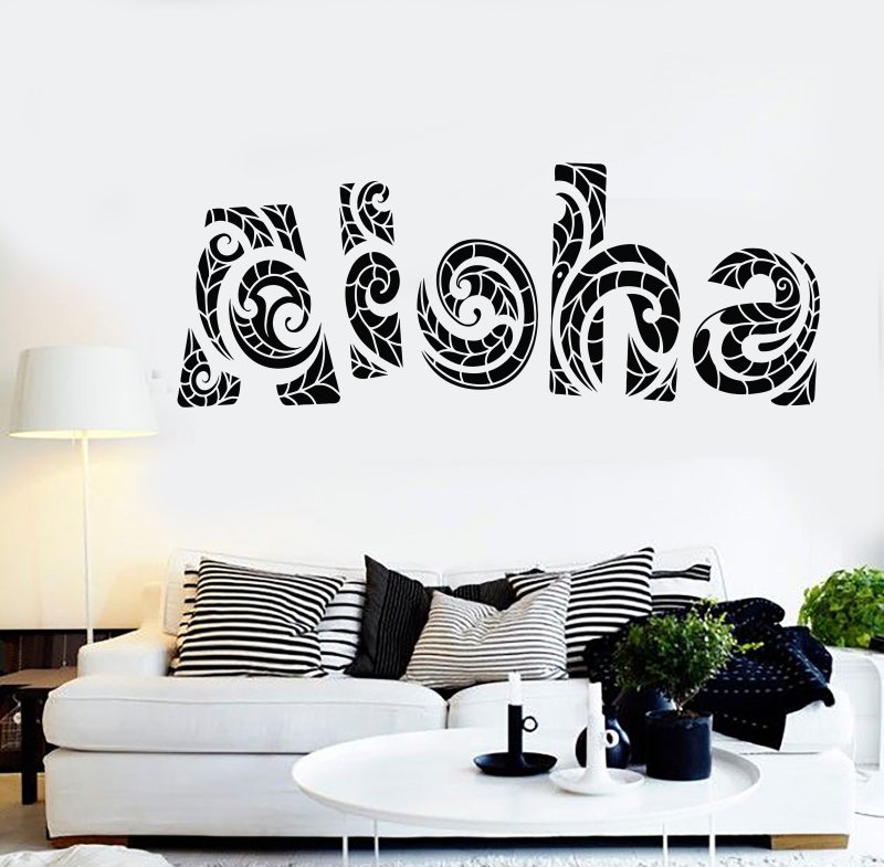 Decal Aloha 144