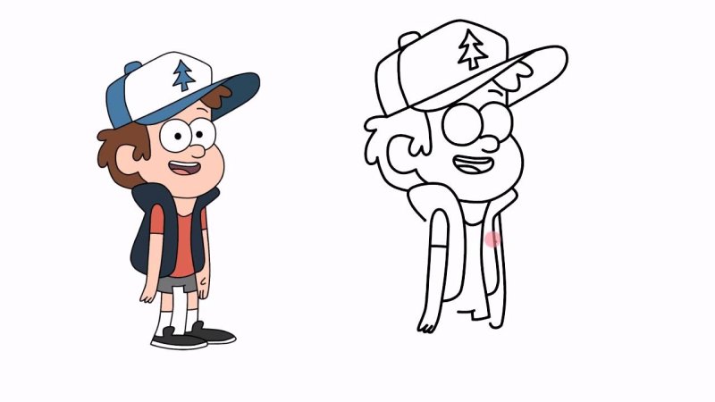 Гравити Фолз Диппер