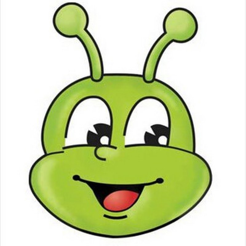 Мордочка гусеницы