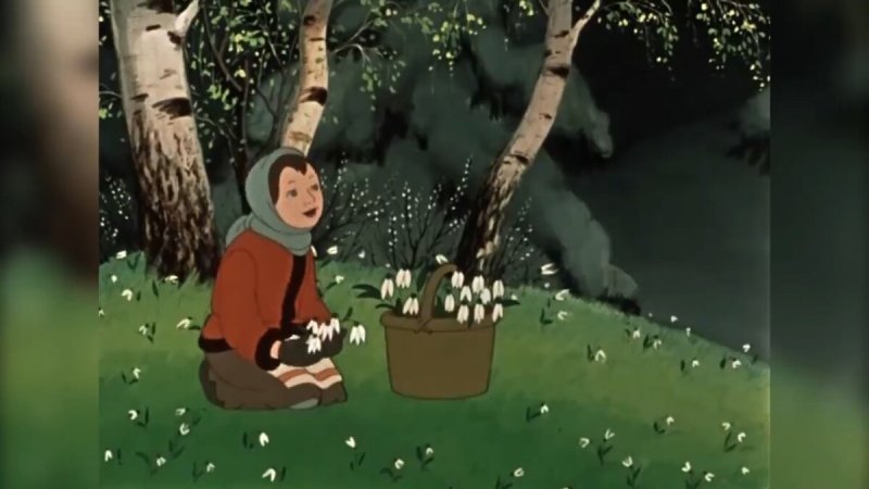 Маршак 12 месяцев мультфильм