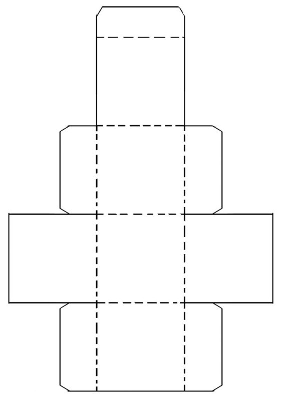 Развертка кубика