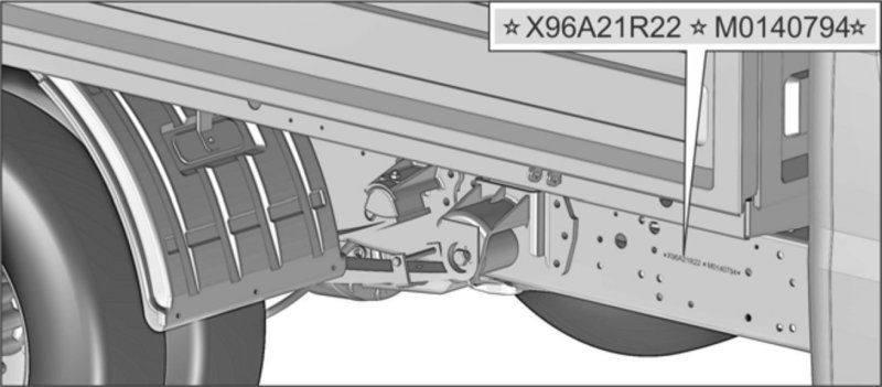 Номер рамы Газель 3302