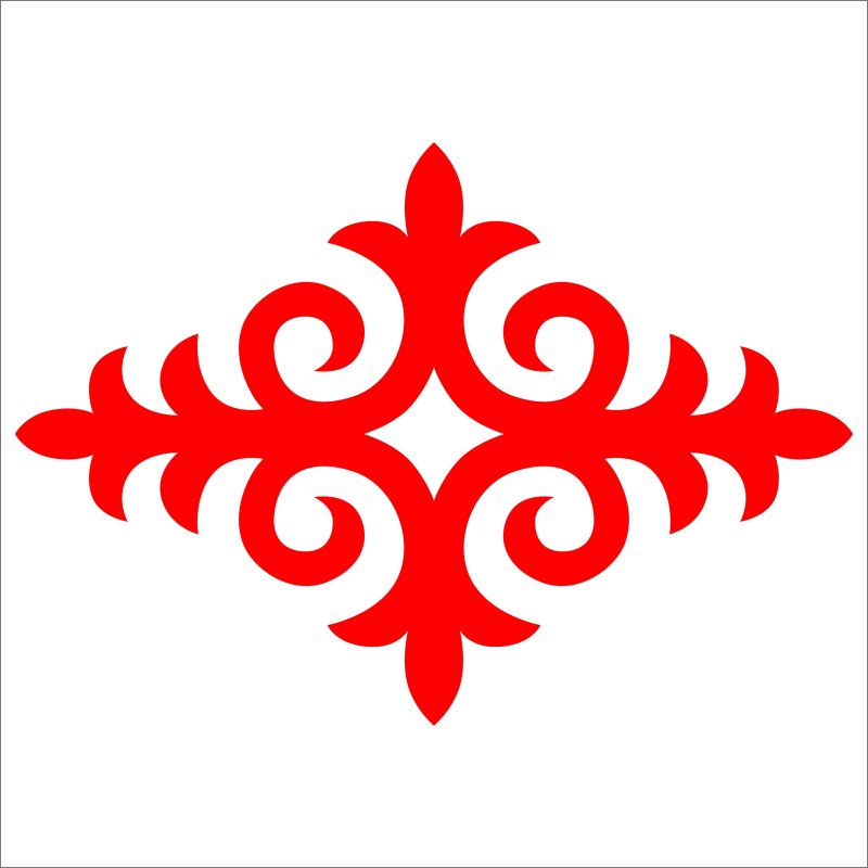 Национальные орнаменты Киргизии