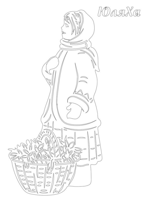 Вытынанки 12 месяцев