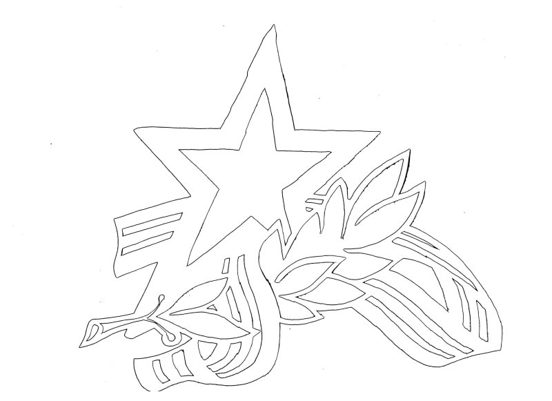 Вытынанки к 9 мая на окна