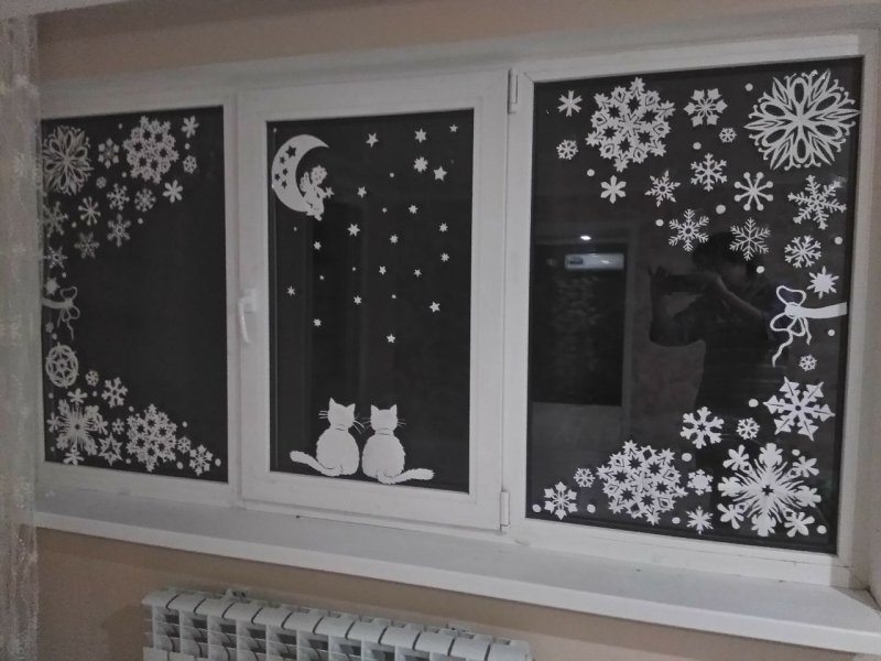 Новогодние окна