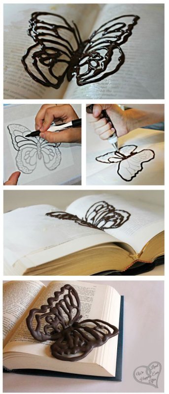 Декор из шоколада для торта