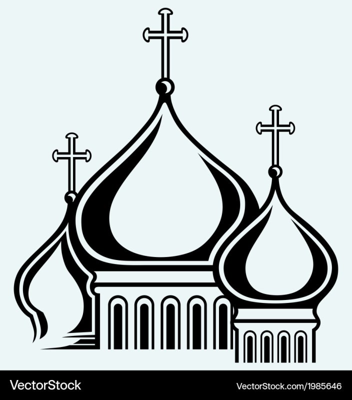 Очертания церкви
