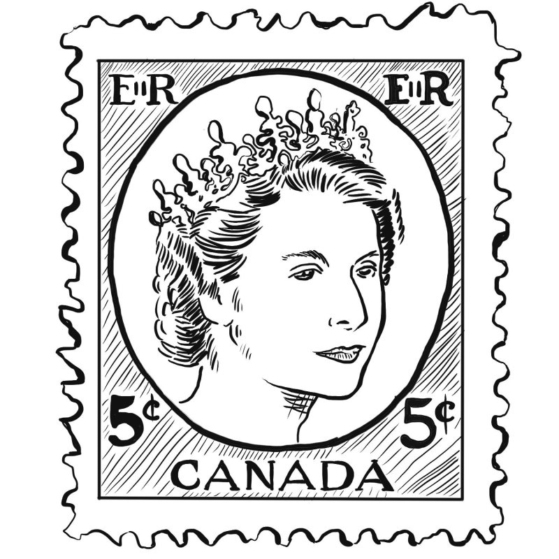 Марка рисунок