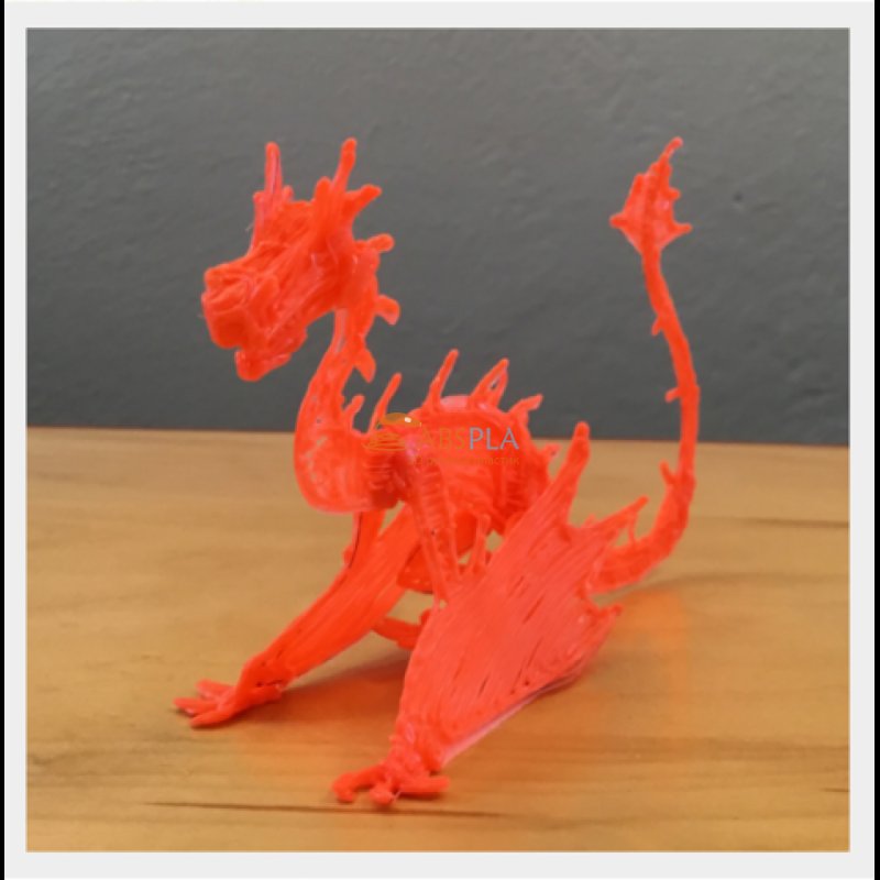 Трафарет для 3d ручки дракон