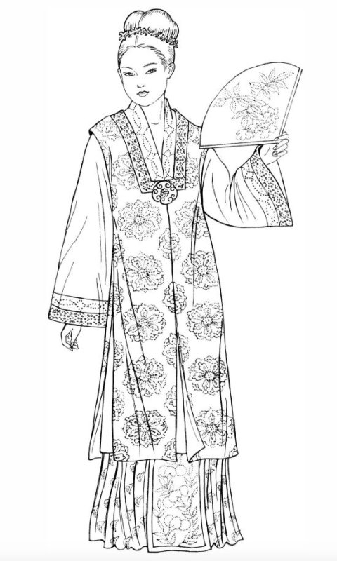 Эскиз национального костюма