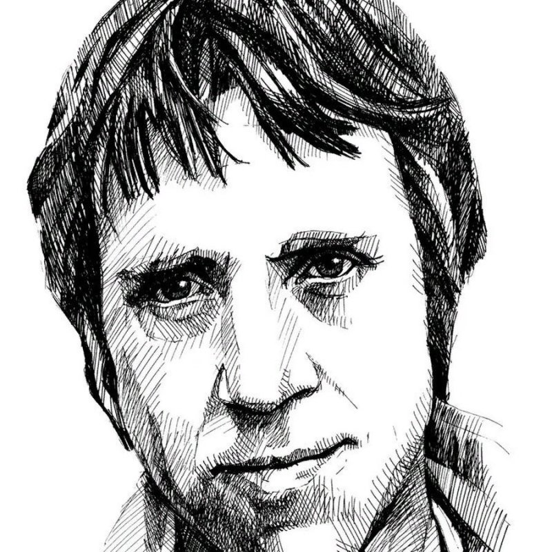 Владимир Высоцкий портрет