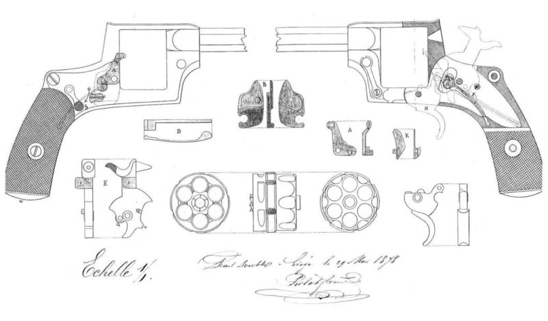 Револьвер р8 чертеж