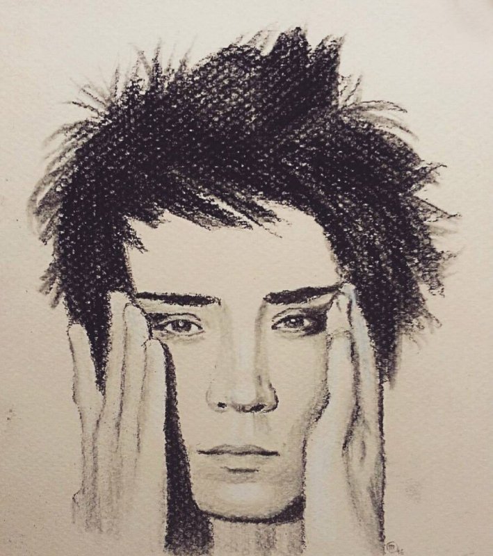 Земфира портрет чб