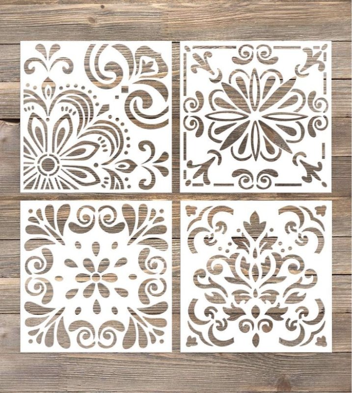 Трафарет для плитки