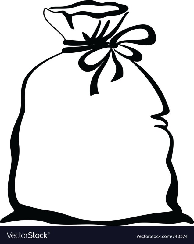 Мешок трафарет