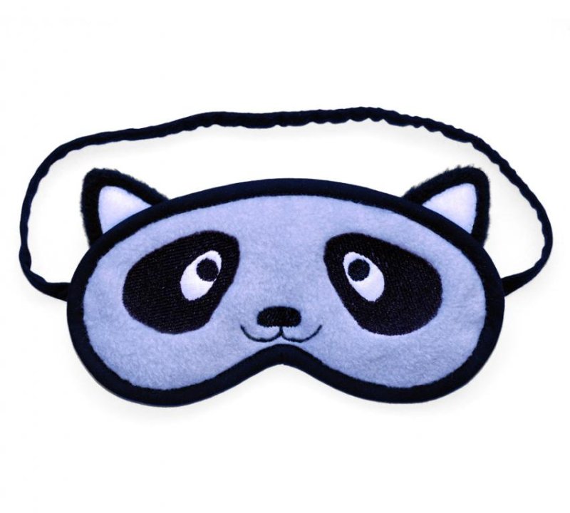 Маска для сна "енот"
