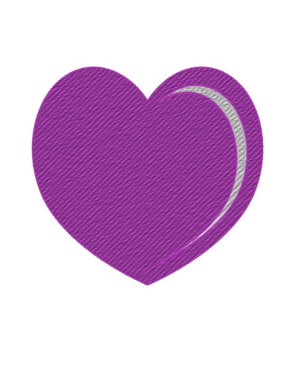 Трафареты для 3д ручки сердце