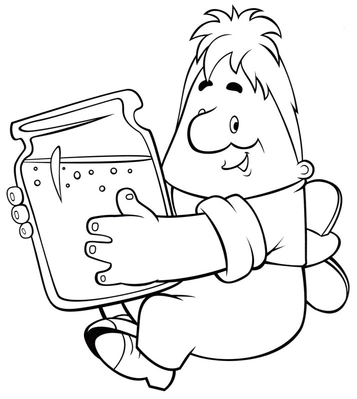 Карлсон рисунок