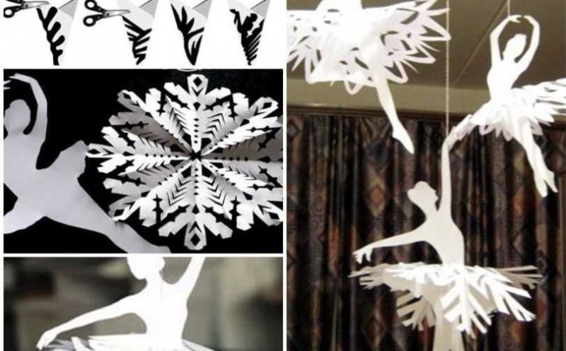 Юбочка для балерины снежинки