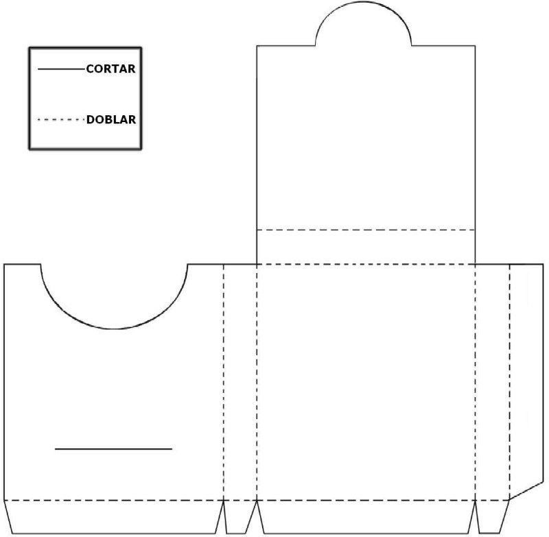 Развертка конверта
