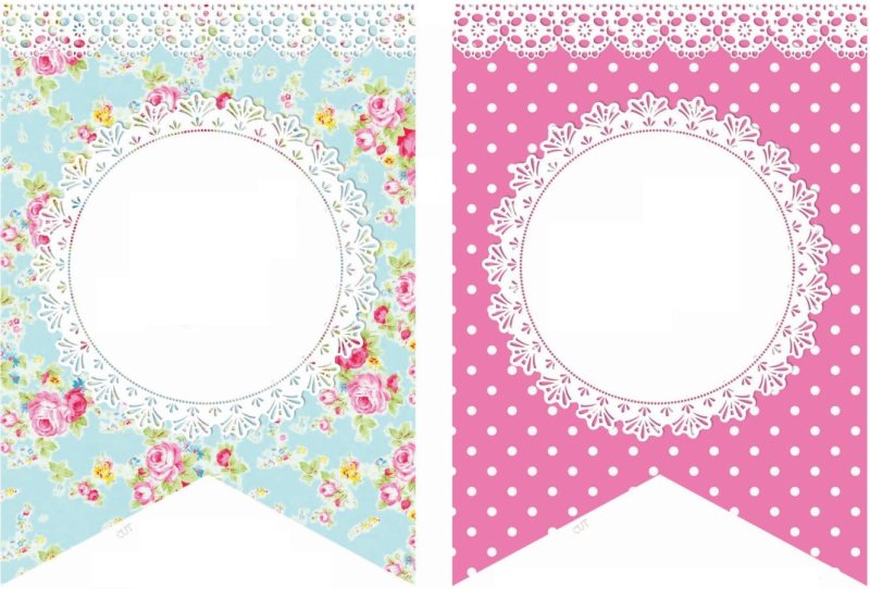 Флажки шаблоны для печати цветные