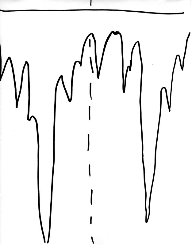 Сосульки трафарет