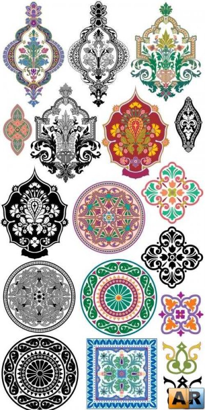 Узбекские национальные узоры