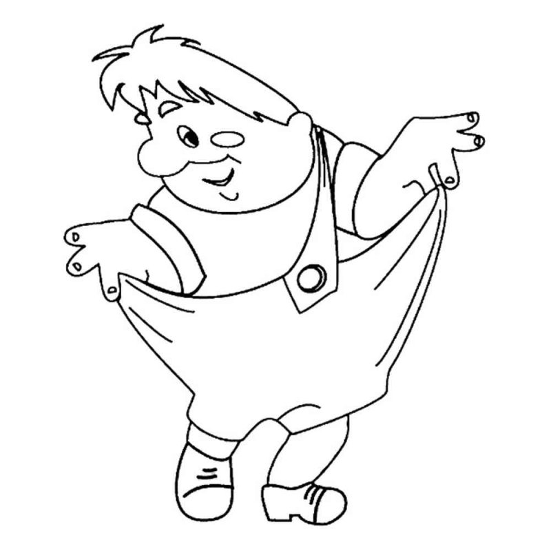 Карлсон рисунок