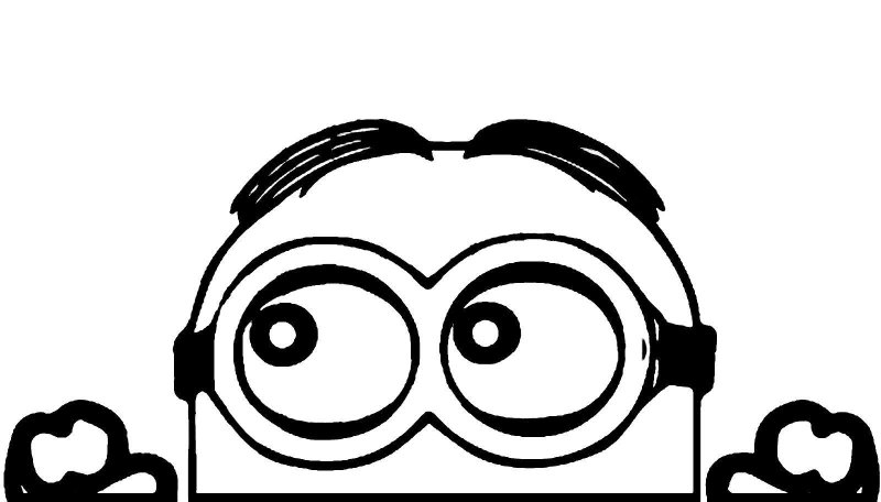 Миньон трафарет