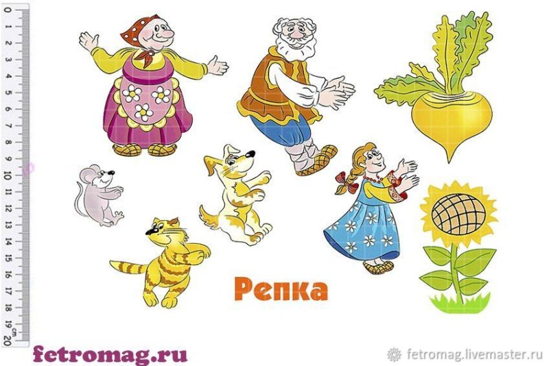 Репка герои маски