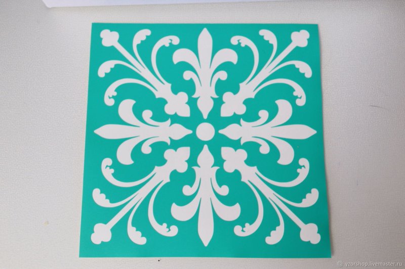 Трафарет квадратный