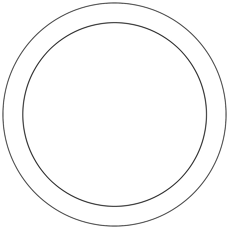Круг контур