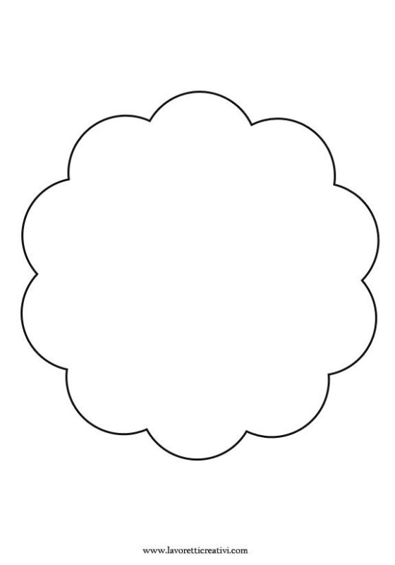 Трафарет круги