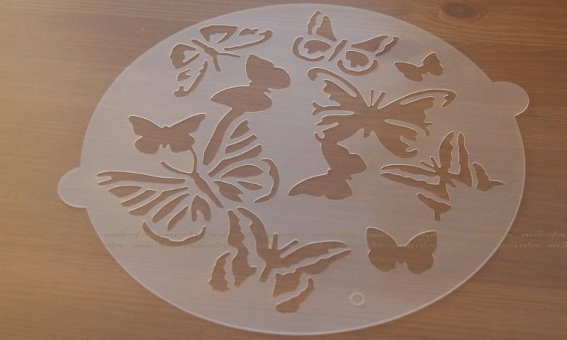 Силиконовые трафареты для декора блюд