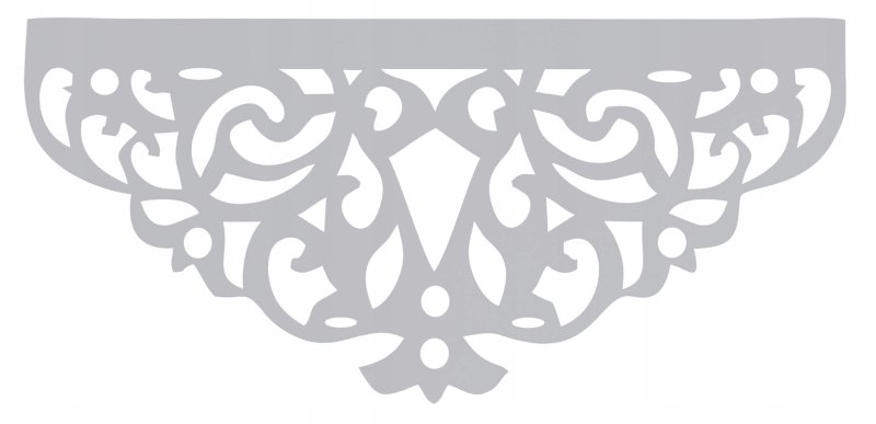 Трафареты узоров для ажурных ламбрекенов