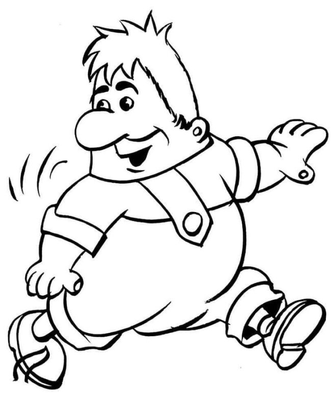 Малыш и Карлсон рисунок