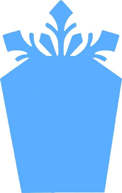 Снежинка многослойная