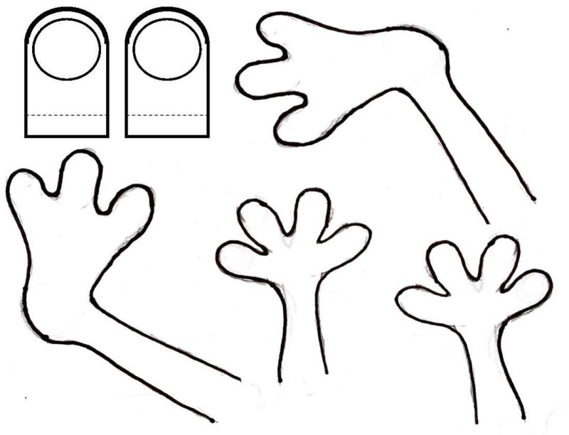 Поделки для детей шаблоны