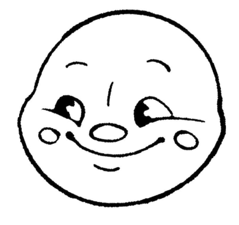 Колобок рисунок