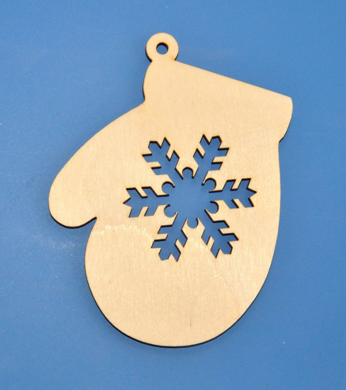 Игрушки на елку из фанеры