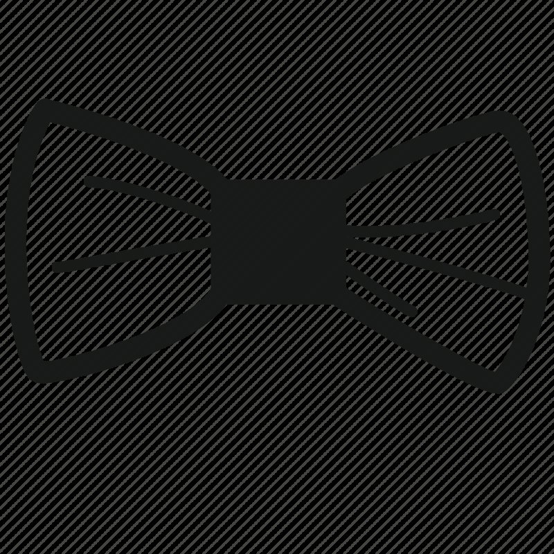 Галстук бабочка макет