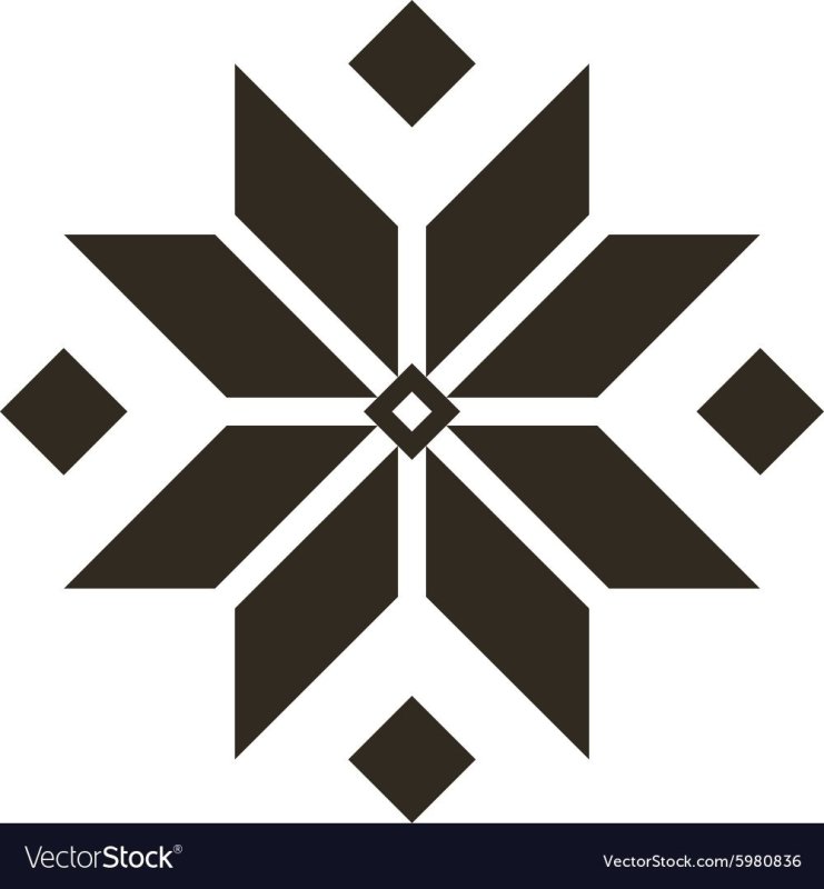 Белорусский орнамент Восьмирог